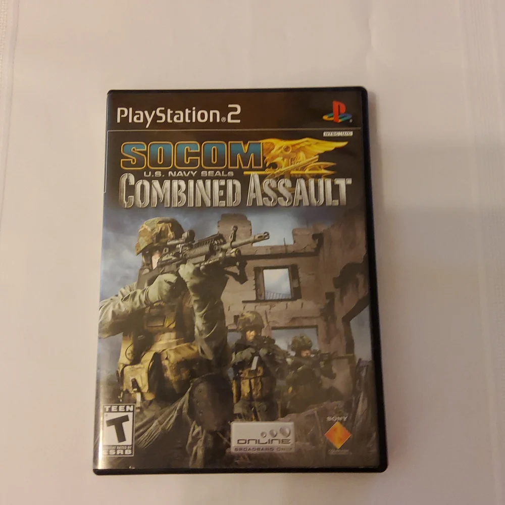 PS2 Socom U.S. Navy Seals Combined Assault